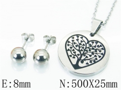 HY Wholesale 316L Stainless Steel Fashion Lover jewelry Set-HY91S1076PA