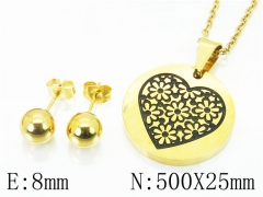 HY Wholesale 316L Stainless Steel Fashion Lover jewelry Set-HY91S1059HHD