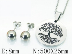 HY Wholesale 316L Stainless Steel Fashion jewelry Set-HY91S1075PT