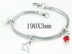 HY Wholesale 316L Stainless Steel Charm Bracelets-HY62B0426NZ