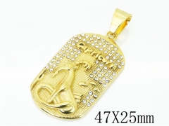 HY Wholesale 316L Stainless Steel Jewelry Pendant-HY15P0504HME