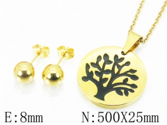 HY Wholesale 316L Stainless Steel Fashion jewelry Set-HY91S1053HHX