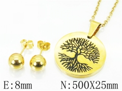 HY Wholesale 316L Stainless Steel Fashion jewelry Set-HY91S1056HHB