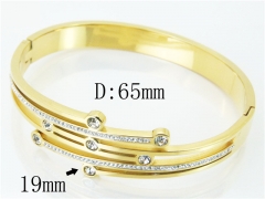 HY Wholesale Stainless Steel 316L Fashion Bangle-HY19B0675HOD
