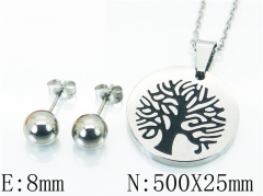HY Wholesale 316L Stainless Steel Fashion jewelry Set-HY91S1074PR