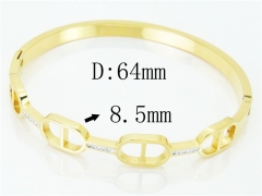 HY Wholesale Stainless Steel 316L Fashion Bangle-HY19B0693HNF