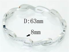 HY Wholesale Stainless Steel 316L Fashion Bangle-HY19B0689HNE