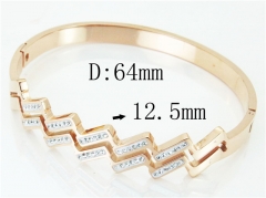 HY Wholesale Stainless Steel 316L Fashion Bangle-HY19B0682HOE