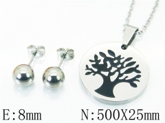 HY Wholesale 316L Stainless Steel Fashion jewelry Set-HY91S1073PE