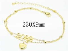 HY Wholesale 316L Stainless Steel Charm Bracelets-HY32B0277HZL