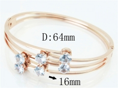 HY Wholesale Stainless Steel 316L Fashion Bangle-HY19B0670HOA