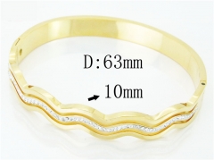 HY Wholesale Stainless Steel 316L Fashion Bangle-HY19B0687HNX