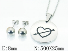 HY Wholesale 316L Stainless Steel Fashion Lover jewelry Set-HY91S1083PC