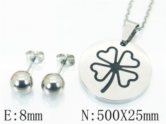 HY Wholesale 316L Stainless Steel Fashion jewelry Set-HY91S1072PW