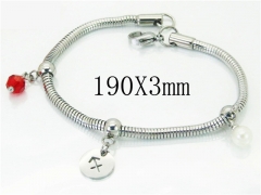 HY Wholesale 316L Stainless Steel Charm Bracelets-HY62B0408MLY