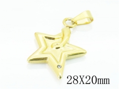 HY Wholesale 316L Stainless Steel Jewelry Popular Pendant-HY12P1102KY
