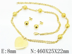 HY Wholesale 316L Stainless Steel Fashion jewelry Set-HY12S1000HDD