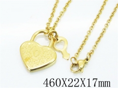 HY Wholesale Stainless Steel 316L Jewelry Necklaces-HY12N0306KL