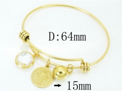 HY Wholesale Stainless Steel 316L Fashion Bangle-HY12S0210HIR