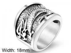 HY Wholesale 316L Stainless Steel Rings-HY0011R494