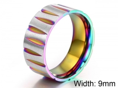 HY Wholesale 316L Stainless Steel Rings-HY0011R304