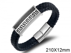 HY Wholesale Jewelry Fashion Bracelets (Leather)-HY0011B278