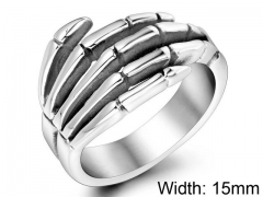 HY Wholesale 316L Stainless Steel Rings-HY0011R418