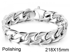 HY Wholesale Steel Stainless Steel 316L Bracelets-HY0011B260