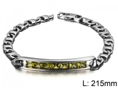 HY Wholesale Steel Stainless Steel 316L Bracelets-HY0011B257