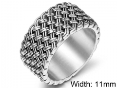 HY Wholesale 316L Stainless Steel Rings-HY0011R509