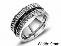 HY Wholesale 316L Stainless Steel Rings-HY0011R380