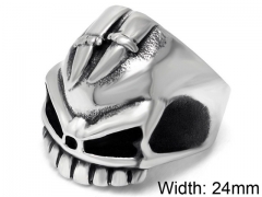 HY Wholesale 316L Stainless Steel Rings-HY0011R571