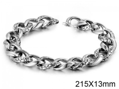 HY Wholesale Steel Stainless Steel 316L Bracelets-HY0011B119