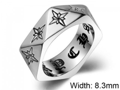 HY Wholesale 316L Stainless Steel Rings-HY0011R378