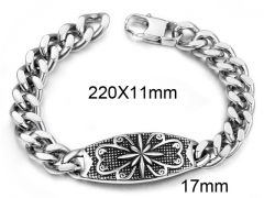 HY Wholesale Steel Stainless Steel 316L Bracelets-HY0011B294