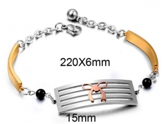 HY Wholesale Steel Stainless Steel 316L Bracelets-HY0011B297