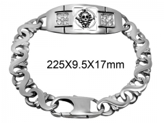 HY Wholesale Steel Stainless Steel 316L Bracelets-HY0011B182