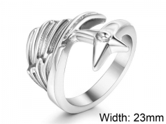 HY Wholesale 316L Stainless Steel Rings-HY0011R577