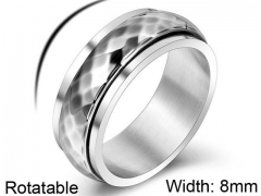 HY Wholesale 316L Stainless Steel Rings-HY0011R369