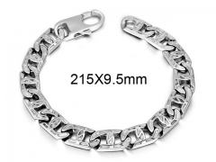 HY Wholesale Steel Stainless Steel 316L Bracelets-HY0011B129