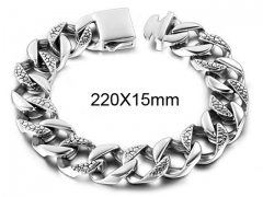 HY Wholesale Steel Stainless Steel 316L Bracelets-HY0011B179