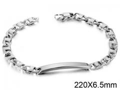 HY Wholesale Steel Stainless Steel 316L Bracelets-HY0011B126