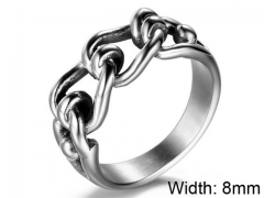 HY Wholesale 316L Stainless Steel Rings-HY0011R591