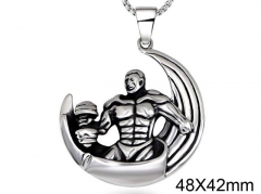 HY Wholesale Jewelry Stainless Steel Pendant (not includ chain)-HY0011P463