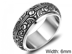 HY Wholesale 316L Stainless Steel Rings-HY0011R376