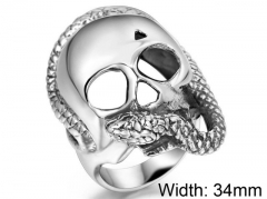 HY Wholesale 316L Stainless Steel Rings-HY0011R478