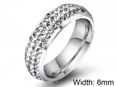 HY Wholesale 316L Stainless Steel Rings-HY0011R363