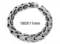 HY Wholesale Steel Stainless Steel 316L Bracelets-HY0011B138
