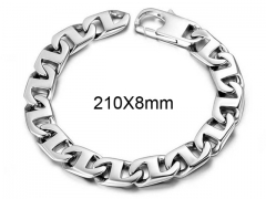 HY Wholesale Steel Stainless Steel 316L Bracelets-HY0011B157
