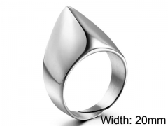 HY Wholesale 316L Stainless Steel Rings-HY0011R308
